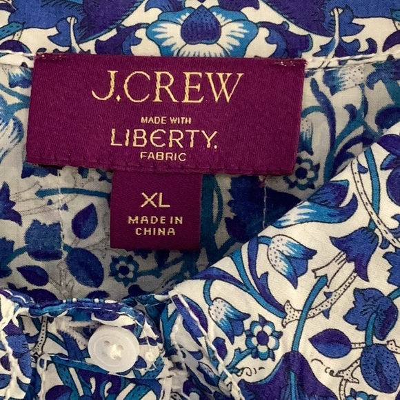 J.CREW LIBERTY FABRIC
100% Cotton. - Picture 9 of 12